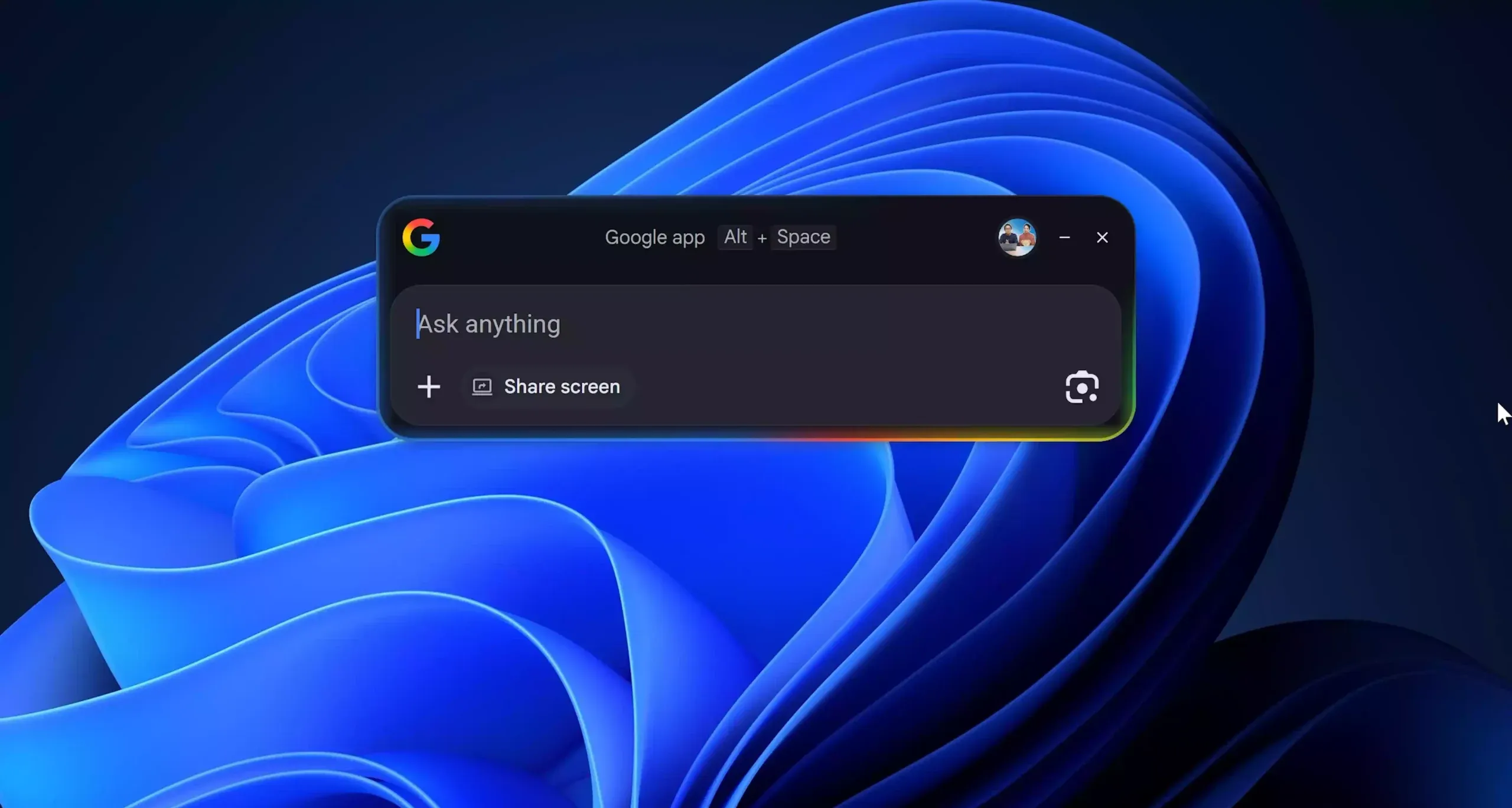 Google 把 AI 搜索搬进 Windows!这款官方 App,可能会改变你的使用习惯-安卿辰博客