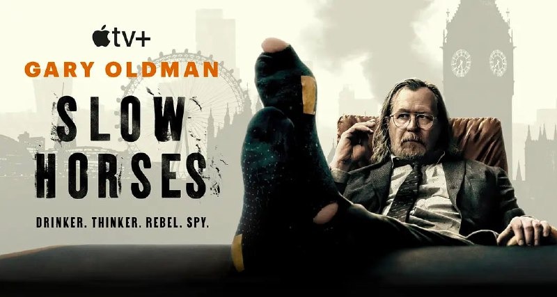 #AppleTV 《流人》第五季 Slow Horses Season 5 (2025) 4K全6集 英语中字 豆瓣评分9.1-安卿辰博客