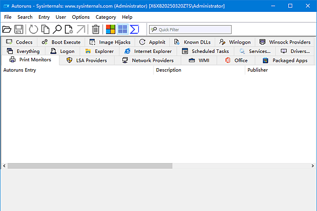 Sysinternals Autoruns v14.3 汉化绿色版:系统启动项管理利器-安卿辰博客