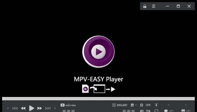 MPV-EASY Player(多媒体播放器) v0.41.0.5 中文绿色版-安卿辰博客
