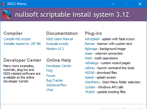NSIS(Nullsoft Scriptable Install System) v3.13 绿色版-安卿辰博客